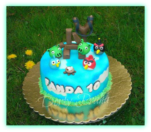 dět_182-Angry Birds, světlý piškot s vanilkovým krémem 2,5